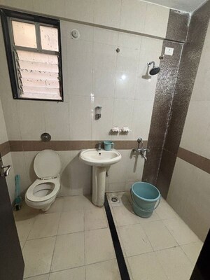 Bathroom in 2 BHK Apartment at Sukhwani Palm Breeze, Pimple Saudagar – for Rent
