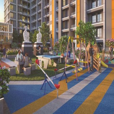 3 BHK 1100 Sq.Ft. Apartment in Kumar Parc Residences