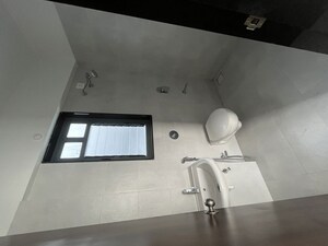 Bathroom in 2 BHK Apartment at Manav La Centra, Tathawade – for Rent