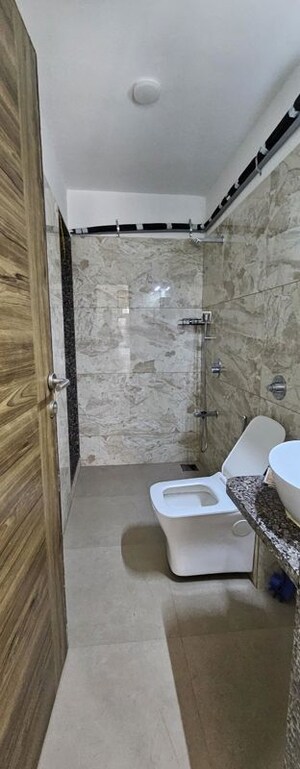 Bathroom in 2 BHK Apartment at Sri Zynergy, Suman Nagar – for Rent
