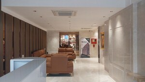 Building Lobby in 2 BHK Apartment at Sri Zynergy, Suman Nagar – for Rent