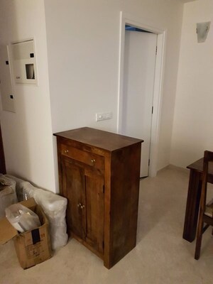 Living Room in 3 BHK Apartment at Mapsko Royale Ville, Sector 82 – for Rent