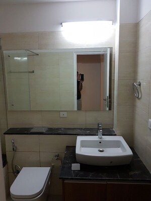 Bathroom in 3 BHK Apartment at Mapsko Royale Ville, Sector 82 – for Rent