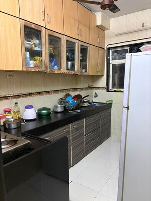 Kitchen in 2 BHK Apartment at Hiranandani Gardens Silver Oak, Powai – for Rent