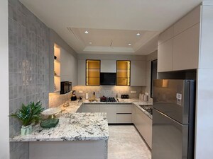 Kitchen in 3 BHK Builder Floor at Zak Ivory Arches, Sector 88b – for Sale