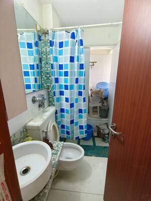 Bathroom in 3 BHK Apartment at Shagun CHS, Malad East – for Rent