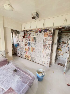 Bedroom in 3 BHK Apartment at Shagun CHS, Malad East – for Rent