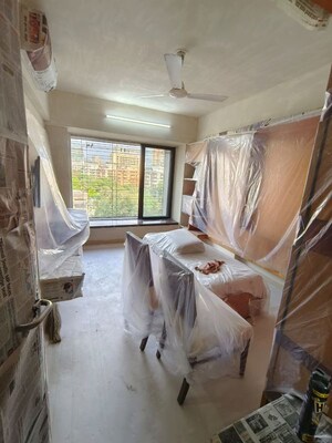 Living Room in 3 BHK Apartment at Shagun CHS, Malad East – for Rent