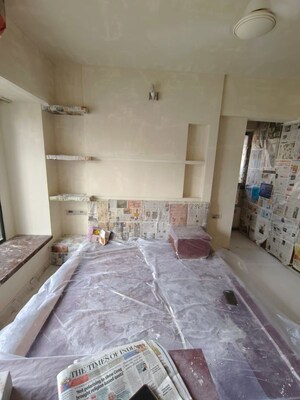 Bedroom in 3 BHK Apartment at Shagun CHS, Malad East – for Rent