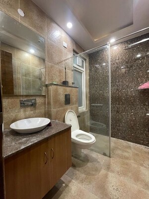 Kitchen in 3 BHK Builder Floor at Sushant Lok Iii – for Rent