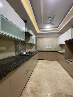 Kitchen in 3 BHK Builder Floor at Sushant Lok Iii – for Rent