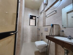 Bathroom in 2 BHK Apartment at Godrej Central, Chembur – for Rent