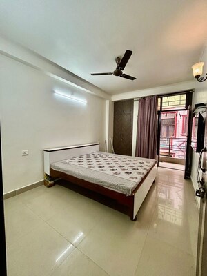 Bedroom in 3 BHK Builder Floor at Chattarpur – for Rent