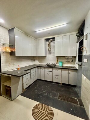 Kitchen in 3 BHK Builder Floor at Chattarpur – for Rent