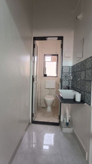 Bathroom in 1 BHK Independent House at Ramyanagari CHS, Bibwewadi – for Rent
