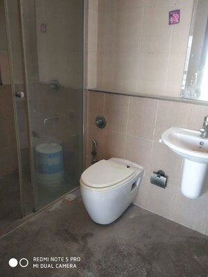 Bathroom in 4 BHK Apartment at DB Woods, Goregaon East – for Rent
