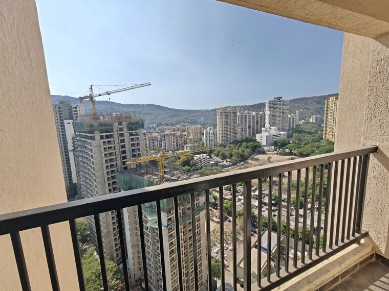 Balcony, raunak-residency-thane 1 Bedroom 550 Sq.Ft. Apartment In Pokhran Road No One Thane 10233917