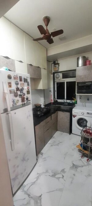 Kitchen in 1 BHK Apartment at Raheja Ridgewood, Goregaon East – for Rent