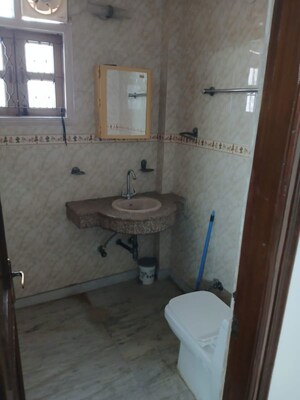 Bathroom in 3 BHK Builder Floor at Kalkaji – for Rent