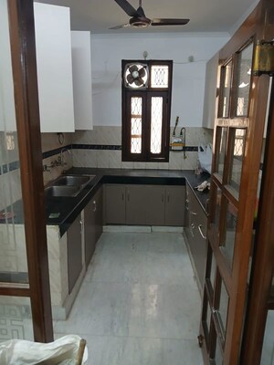 Kitchen in 3 BHK Builder Floor at Kalkaji – for Rent