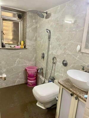 Bathroom in 2 BHK Apartment at Bandra West – for Sale