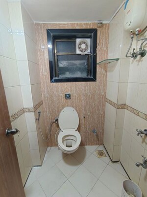 Bathroom in 3 BHK Apartment at Guru Kripa Residency, Chembur – for Rent