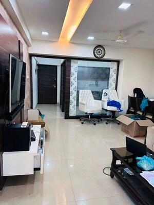 Living Room in 2.5 BHK Apartment at Akansha Millan Hills, Vartak Nagar – for Rent