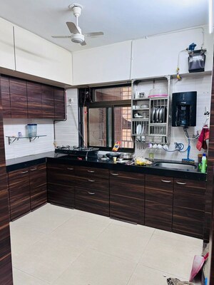 Kitchen in 2.5 BHK Apartment at Akansha Millan Hills, Vartak Nagar – for Rent