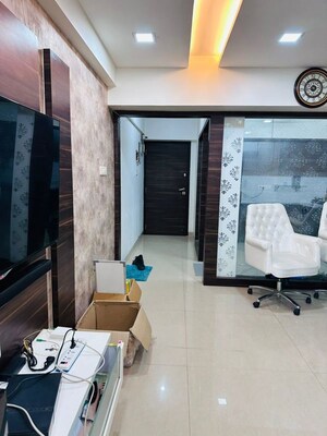 Living Room in 2.5 BHK Apartment at Akansha Millan Hills, Vartak Nagar – for Rent