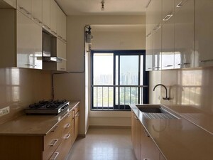 Kitchen in 3 BHK Apartment at Godrej Platinum Mumbai, Vikhroli East – for Rent