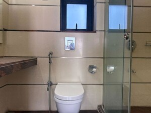 Bathroom in 3 BHK Apartment at Godrej Platinum Mumbai, Vikhroli East – for Rent