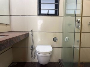 Bathroom in 3 BHK Apartment at Godrej Platinum Mumbai, Vikhroli East – for Rent