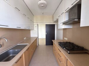 Kitchen in 3 BHK Apartment at Godrej Platinum Mumbai, Vikhroli East – for Rent