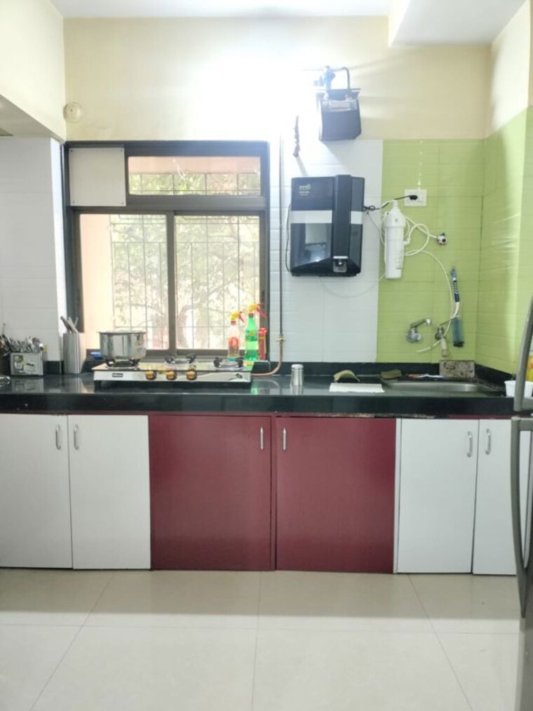 Kitchen, akashganga-complex-kavesar 1 Bedroom 450 Sq.Ft. Apartment In Kavesar Thane 10234126