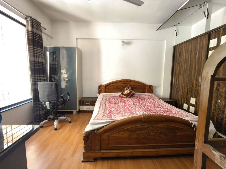 Bedroom, kolte-patil-margosa-heights 3 Bedroom 1400 Sq.Ft. Apartment In Mohammadwadi Pune 10234110