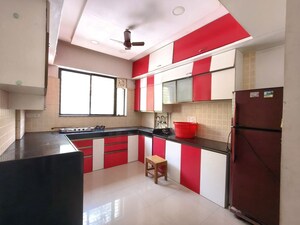 Kitchen in 3 BHK Apartment at Kolte Patil Margosa Heights, Mohammadwadi – for Rent