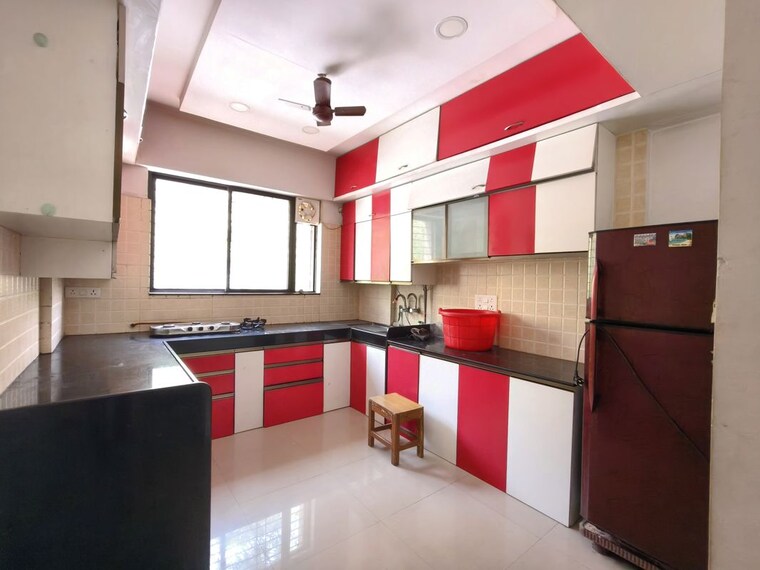Kitchen, kolte-patil-margosa-heights 3 Bedroom 1400 Sq.Ft. Apartment In Mohammadwadi Pune 10234110