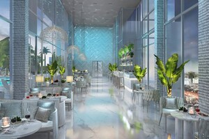 Living Room in 4 BHK Apartment at Raheja Imperia, Worli – for Rent