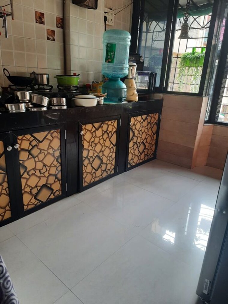 Kitchen, d1-d2-lokupwan-phase-ii-chs-ltd 1 Bedroom 550 Sq.Ft. Apartment In Kapur Bawdi Thane 10234067