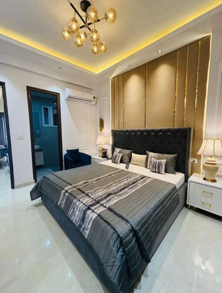 Bedroom, pinnacle-aeren-homes 3 Bedroom 1680 Sq.Ft. Apartment In Pir Machalla Zirakpur 10234174