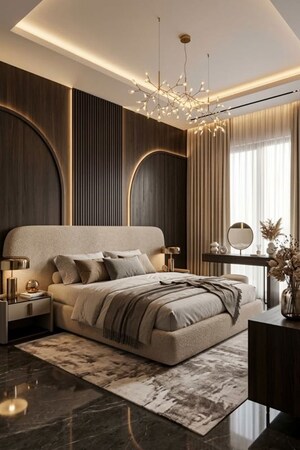 Bedroom in 6 BHK Villa at Vijay Nagar – for Sale