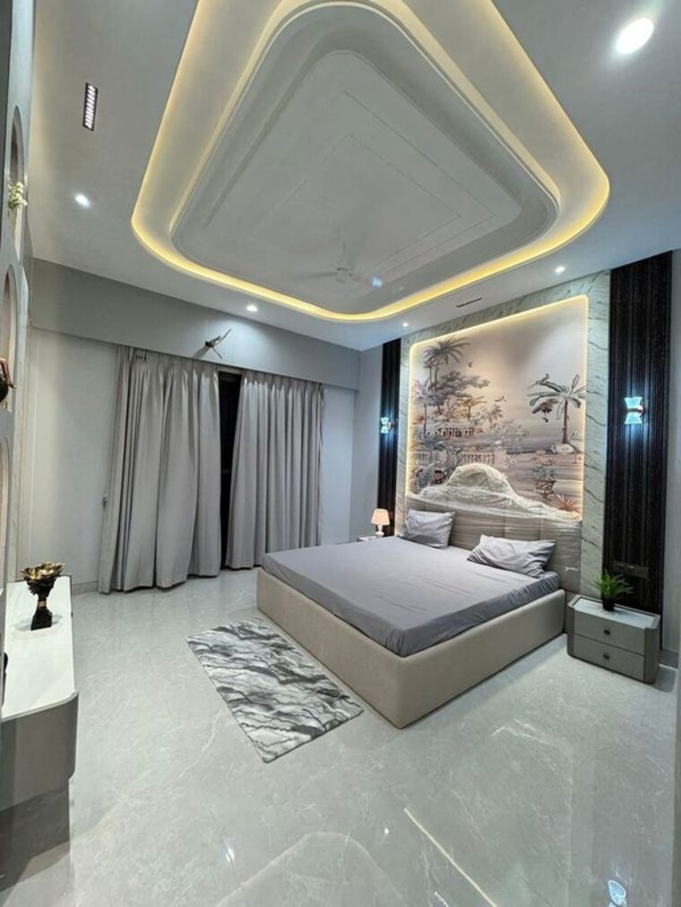 Bedroom, vijay nagar 3 Bedroom 1920 Sq.Ft. Villa In Vijay Nagar Hassan 10234150