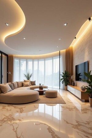 Living Room in 5 BHK Villa at Vijay Nagar – for Sale