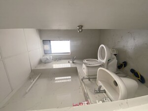 Bathroom in 2 BHK Apartment at Runwal Gardens Phase 2, Dombivli East – for Rent