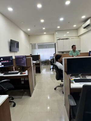 Team Area in  Office Space at Ashar Millennia, Kapur Bawdi – for Rent