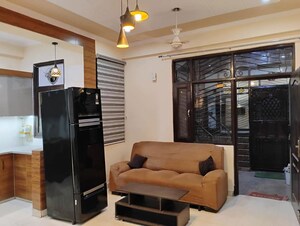 Living Room in 3 BHK Builder Floor at Sun Homes, Shakti Khand Iii – for Rent