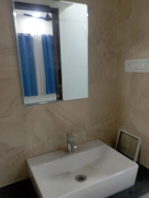 Bathroom in 2.5 BHK Apartment at Goyal My Home MH 14, Punawale – for Rent