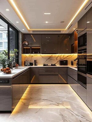 Kitchen in 3 BHK Villa at Vijay Nagar – for Sale