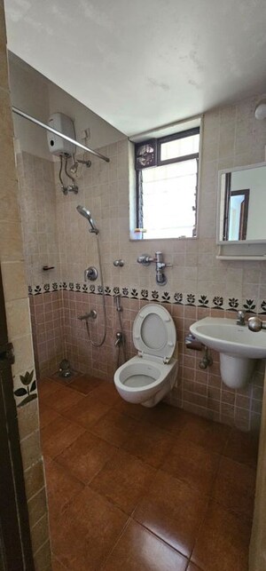 Bathroom in 2 BHK Apartment at Raunak Laxmi Narayan Residency, Pokhran Road No Two – for Rent