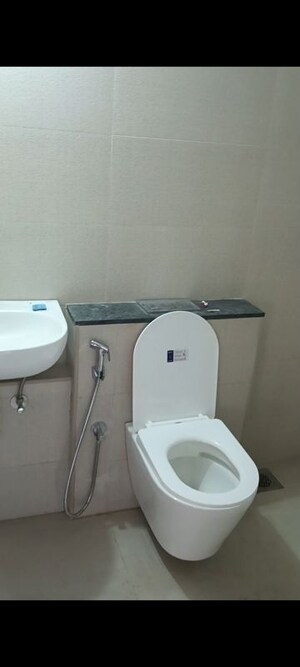 Bathroom in 3 BHK Apartment at Kalpataru Srishti Namaah, Mira Road – for Rent